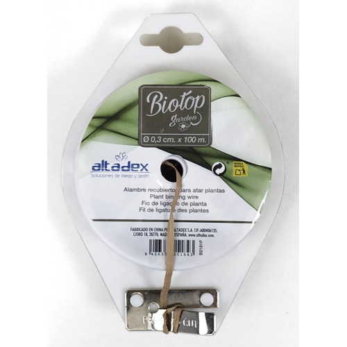 Alambre recubierto en papel - 100 m. - Ø 3 mm. | B2181P