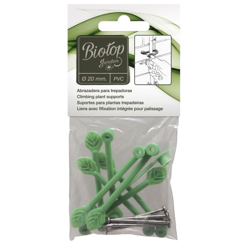Abrazadera con clavo para plantas trepadoras | B2200