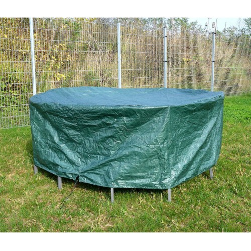 Funda Circular Cubre Mesas y Sillas en Polietileno 100 gr/m2 Ø 325 x 90 cm. | C2221