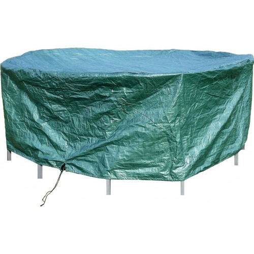 Funda Circular Cubre Mesas y Sillas en Polietileno 100 gr/m2 Ø 325 x 90 cm. | C2221