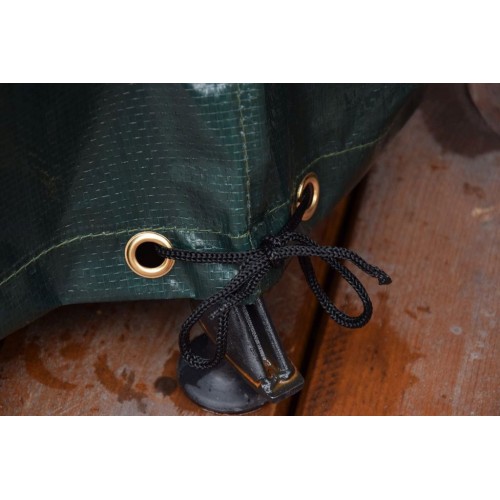 Funda Retangular Cubre Mesas y Sillas en Polietileno 100 gr/m2  79 x 130 x 71 cm. | C2234