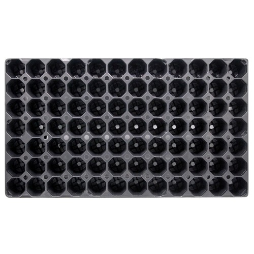 Semillero de poliestireno hortícola - 54 x 31 cm. - 84 macetas | B2358