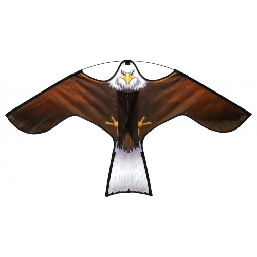Cometa Águila espantapájaros y roedores - Con soporte telescópico y cuerda | B2530