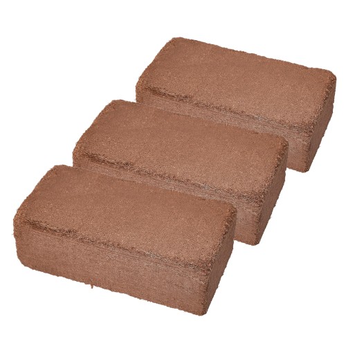 Ladrillos de fibra de coco - 3 unidades | B4013