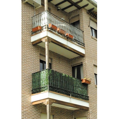 Seto hoja fina bicolor “BIOTOP” - Rollo de 200 x 200 cm. | BAF200