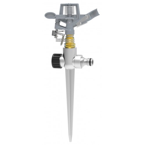 Aspersor de impacto ZAMAC - Doble salida - Con pincho | C1614P