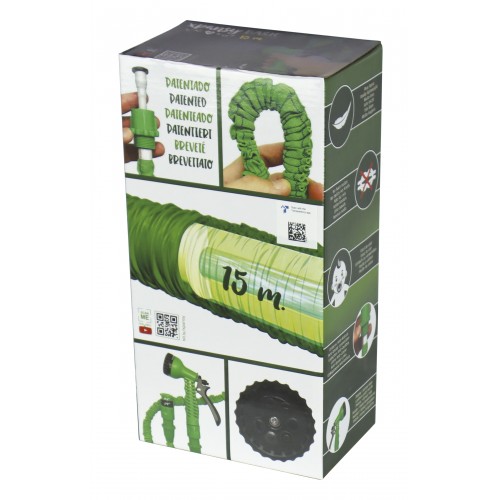 Manguera extensible “XPANSY HOSE”  Modelo “BASIC” - 6 Bar. - 15 m. - Ø 12 mm.