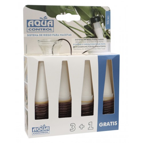 SISTEMA DE RIEGO AQUAC.MACETAS 3+1 (conos 7cl/día) | C4045