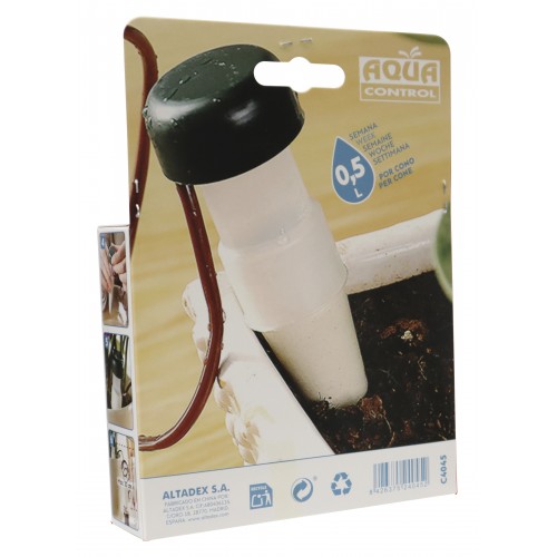 SISTEMA DE RIEGO AQUAC.MACETAS 3+1 (conos 7cl/día) | C4045
