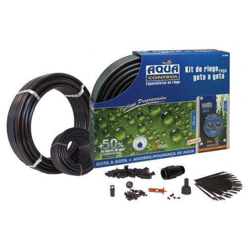 Kit de riego Gota a Gota para Balcones y Terrazas - 25 plantas