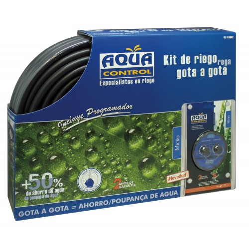 Kit de riego Gota a Gota para Balcones y Terrazas - 25 plantas