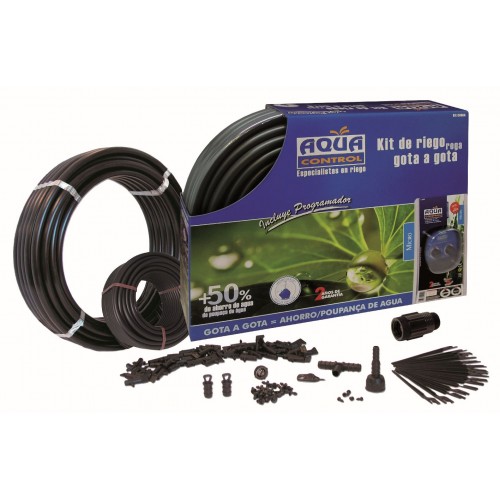 Kit de riego Gota a Gota para Balcones y Terrazas - 50 plantas
