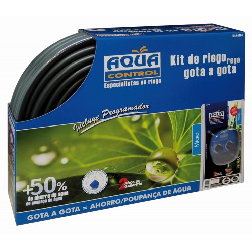 Kit de riego Gota a Gota para Balcones y Terrazas - 50 plantas