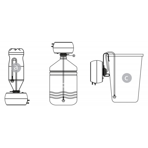 Kit de riego vacacional - Programador + Bomba + Accesorios | C4067
