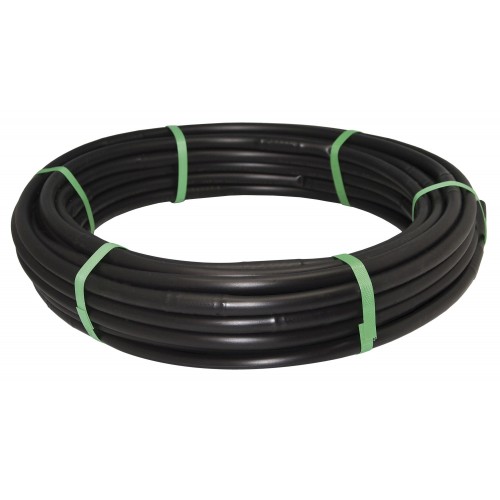 Tubería Ø 16 mm. de polietileno color negro - 25 m. - goteros integrados cada 50 cm. | C4352