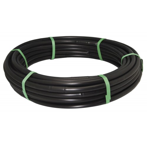 Tubería Ø 16 mm. de polietileno color negro - 25 m. - goteros integrados cada 35 cm. | C4354