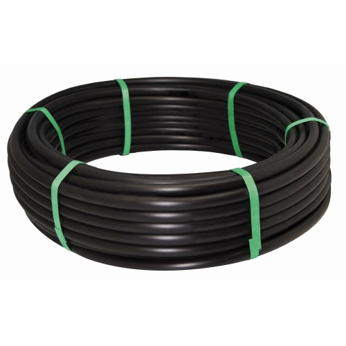 Tubería Ø 16 mm. de polietileno para riego por goteo color negro - 50 m. | C4366
