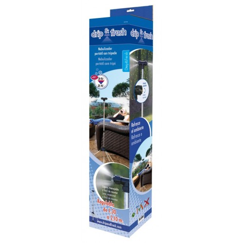 Nebulizador portatil (4 toberas) en BOX (70 x 70 x 54 cm.) | C5116D