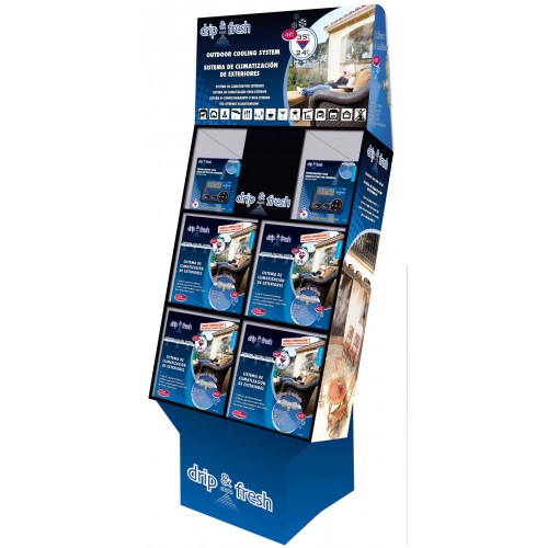 Box expositor de nebulización - 12 kits (C5115N) + 12 programadores digitales (C5190) | C51BOXD
