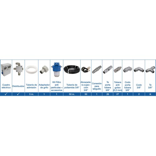Equipo de nebulización profesional LG con encendido remoto (RC) 2 l/min. - 25-50 m2 | C5204