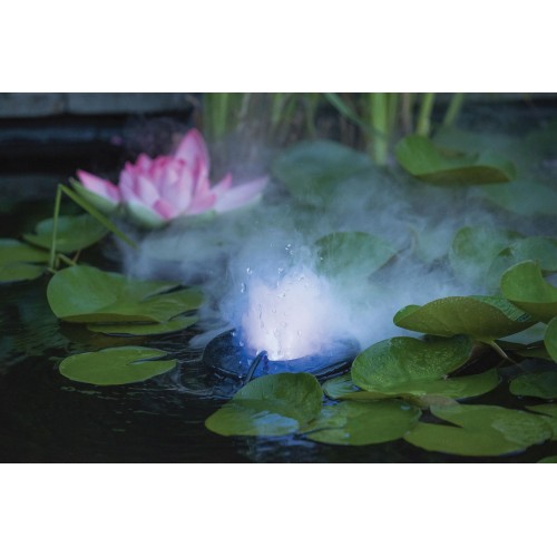 Nebulizador para estanques efecto niebla - modelo DMC-1V1 salida nebulizadora - 12 luces LED (rojo, amarillo, azul, verde)