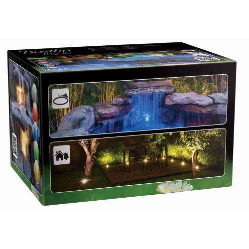 Foco LED sumergible para estanque - modelo PL1LED-3 12 LED - 3 focos