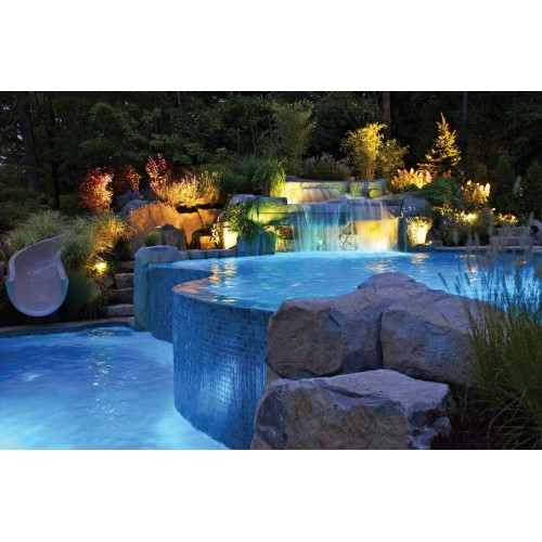Foco LED sumergible para estanque - modelo PL1LED-3 12 LED - 3 focos