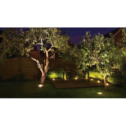 Foco LED sumergible para estanque - modelo PL1LED-3 12 LED - 3 focos
