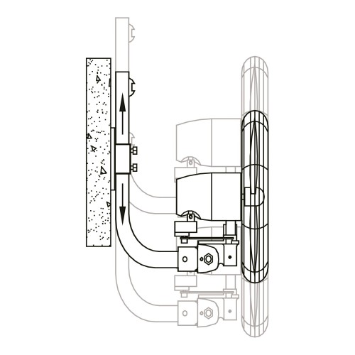 Ventiladores para nebulización profesional - Ø 60 x 13 cm. | D551IP