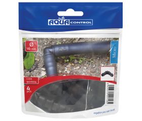 Codo 16 mm. - Bolsa ZIP 4 unid. | 901604