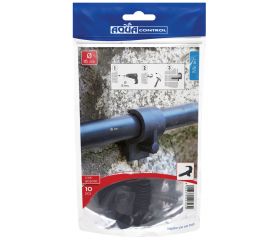 Abrazadera fijación a pared 16 mm. - Bolsa ZIP 10 unid. | 902010