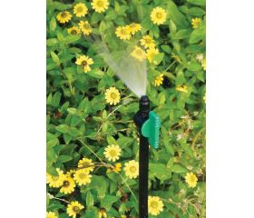 Microdifusor MAX -R caudal regulable 0 - 63 l/h. - 90º - 1,2 - 2,4 m.