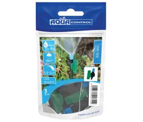 Microdifusor MAX -R caudal regulable 0 - 63 l/h. - 180º - 1,5 - 2,0 m.