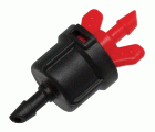 Gotero BARREL 4 l/h. - Turbulento - Desmontable - Interlínea