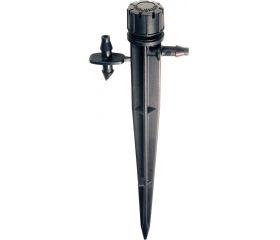 Gotero SPIDER-R con estaca - Caudal regulable 0 - 70 l/h. - Desmontable
