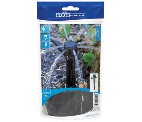 Gotero SPIDER-R con estaca - Caudal regulable 0-70 l/h. - Desmontable - Bolsa ZIP 10 unid. | 906010