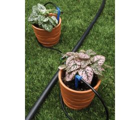 Kit STOPPER 4 l/h. (2 l/h por estaca) - Autocompensado - Antidrenante - Con estaca