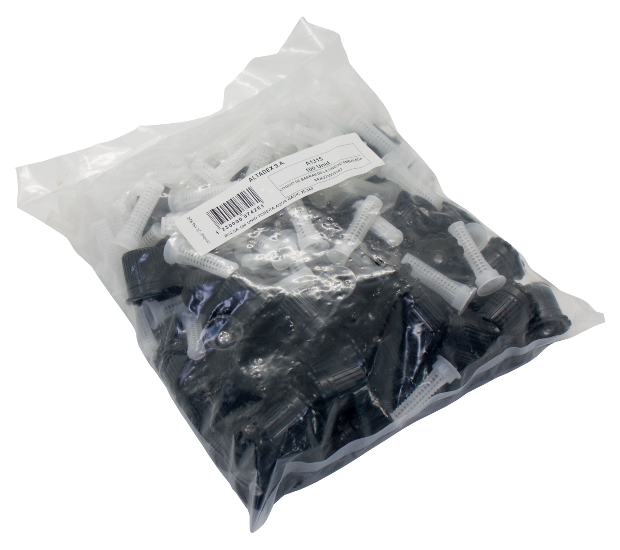 Tobera (estándar) Aqua Control “Basic” Regulable 25º - 360º - 4 - 4,5 m. | A1315