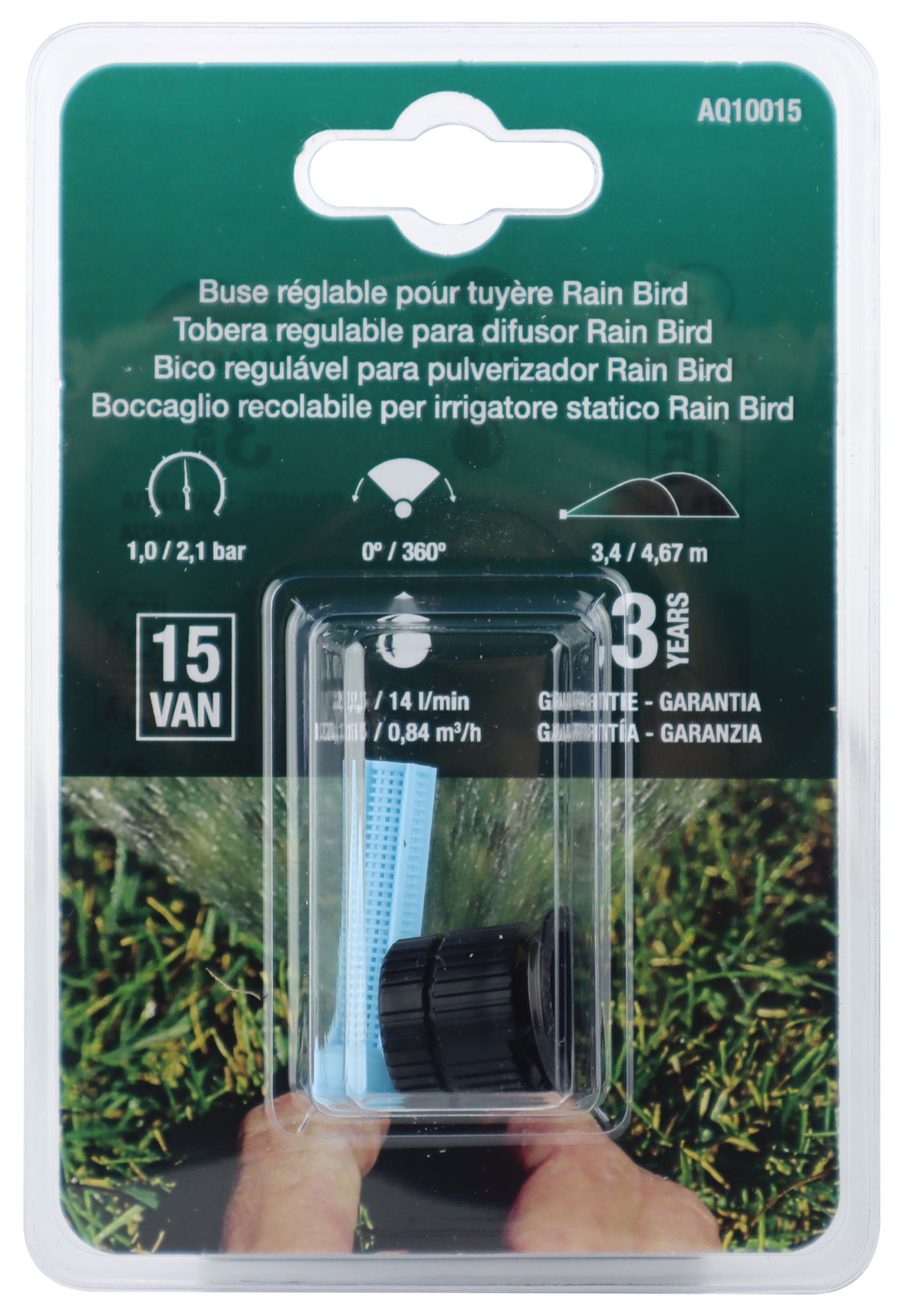 Toberas (estándar) regulables Rain Bird “VAN” | AQ10015
