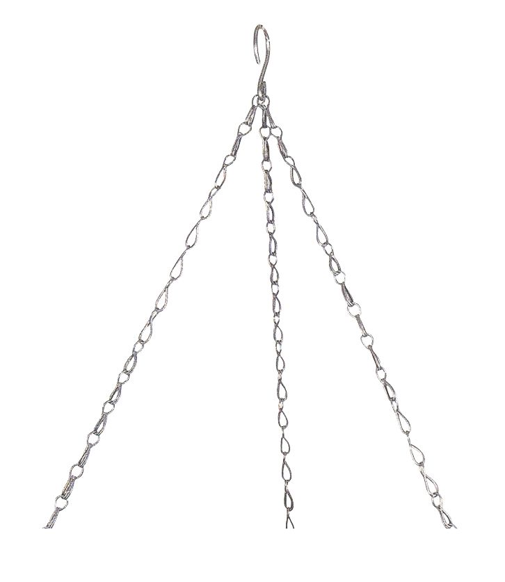 Cadenas galvanizadas para cestos colgantes - 35 cm. | B2112