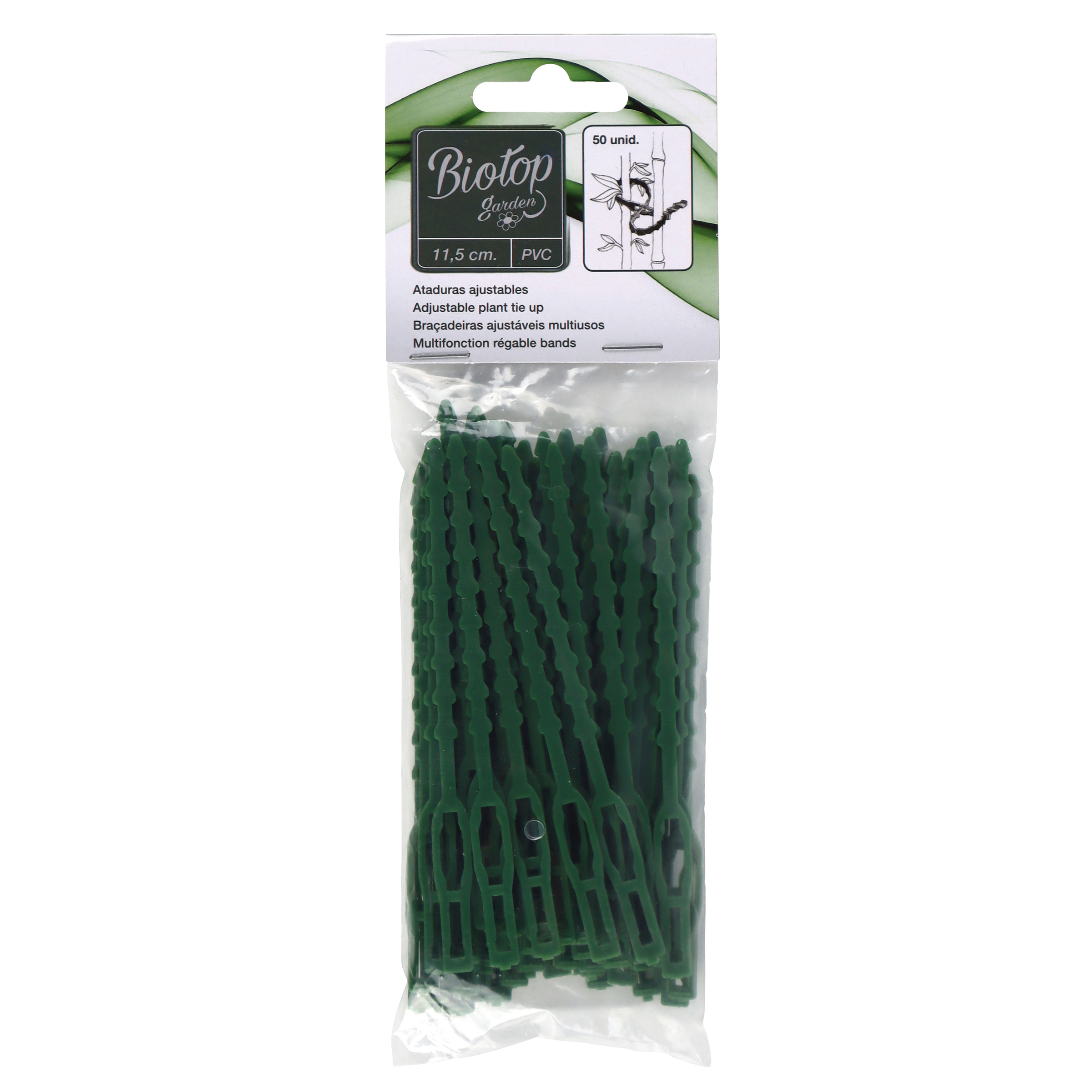 Atadura ajustable multiusos - 11,5 cm. - Verde | B2068