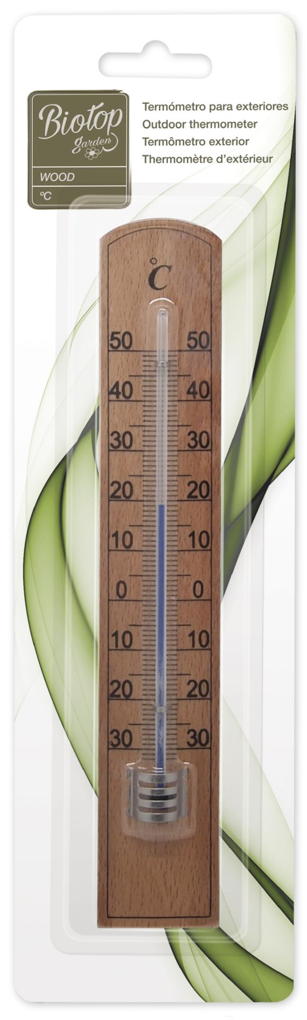 Termómetro de madera | B2211
