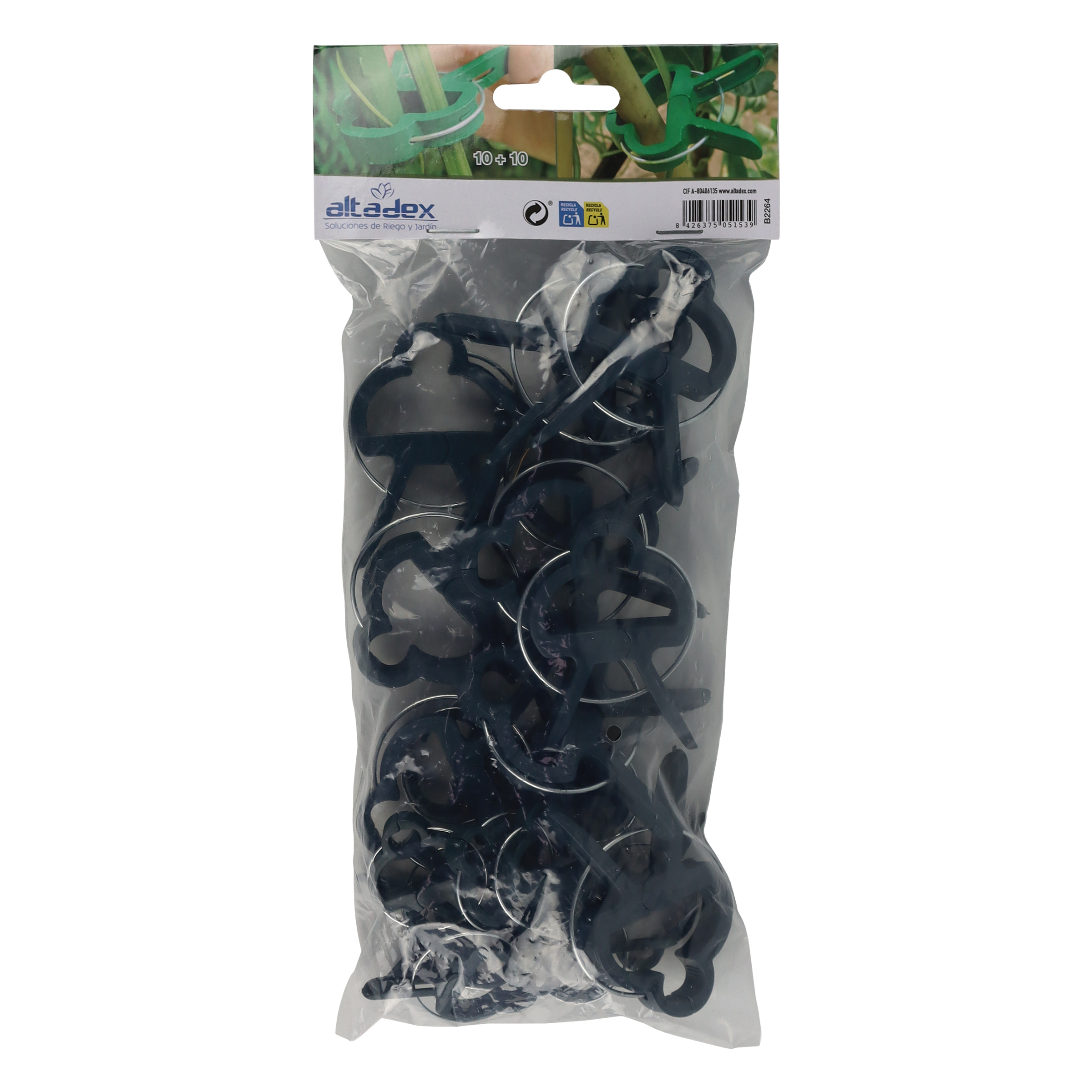 Pinzas surtidas para enturar (pack de 10+10) | B2264