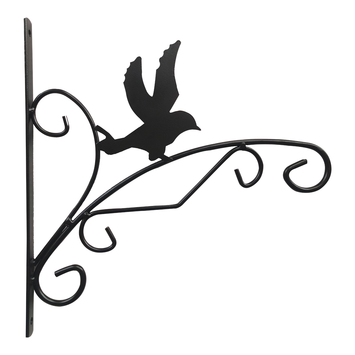 Gancho de pared para cestos colgantes - 30 cm. - Pájaro | B4052