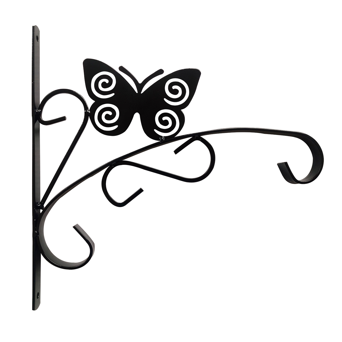 Gancho de pared para cestos colgantes - 30 cm. - Mariposa | B4053