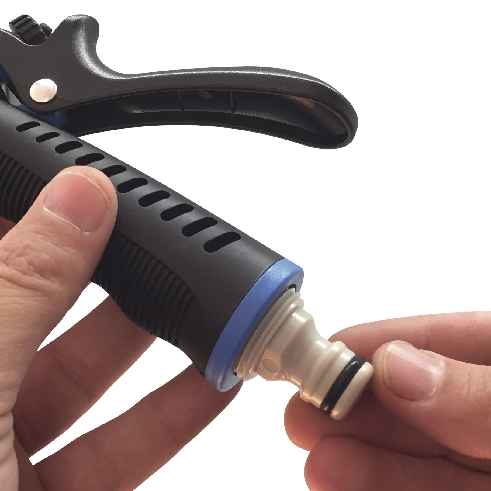 Set pistola 7 formas + conectadores 15 mm. - Gama 