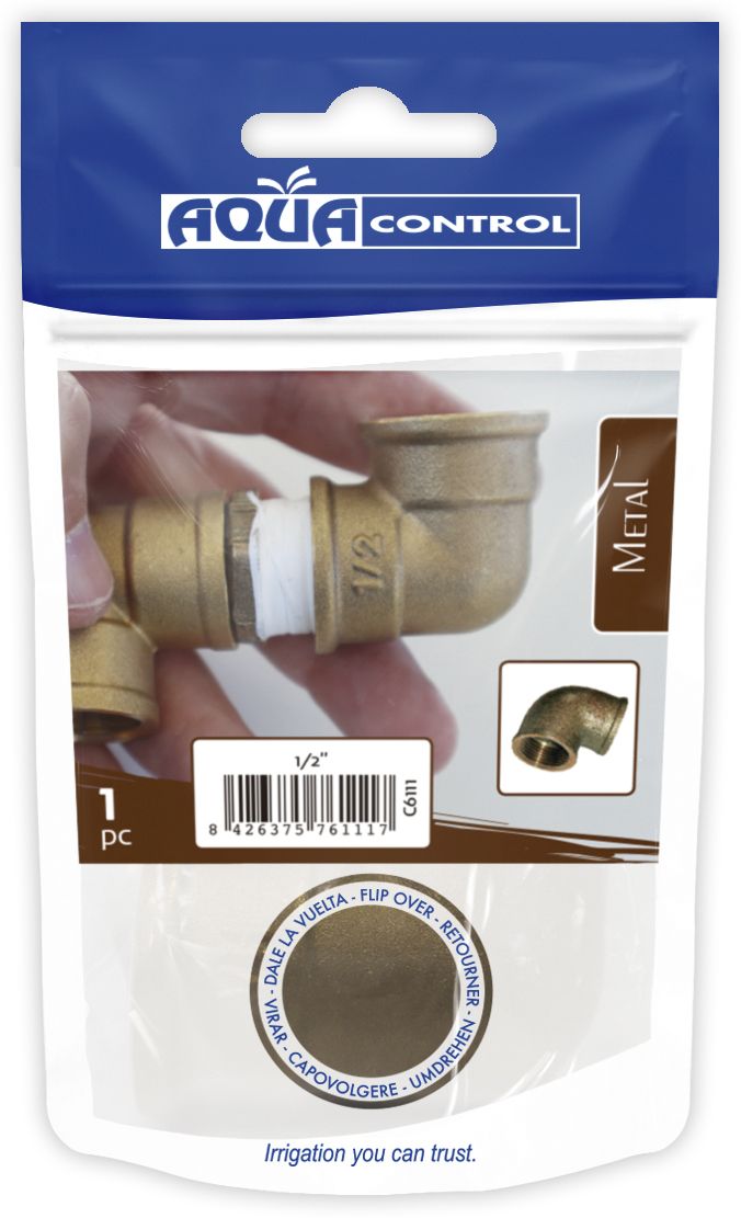 Te de latón RH 1/2” | C6111