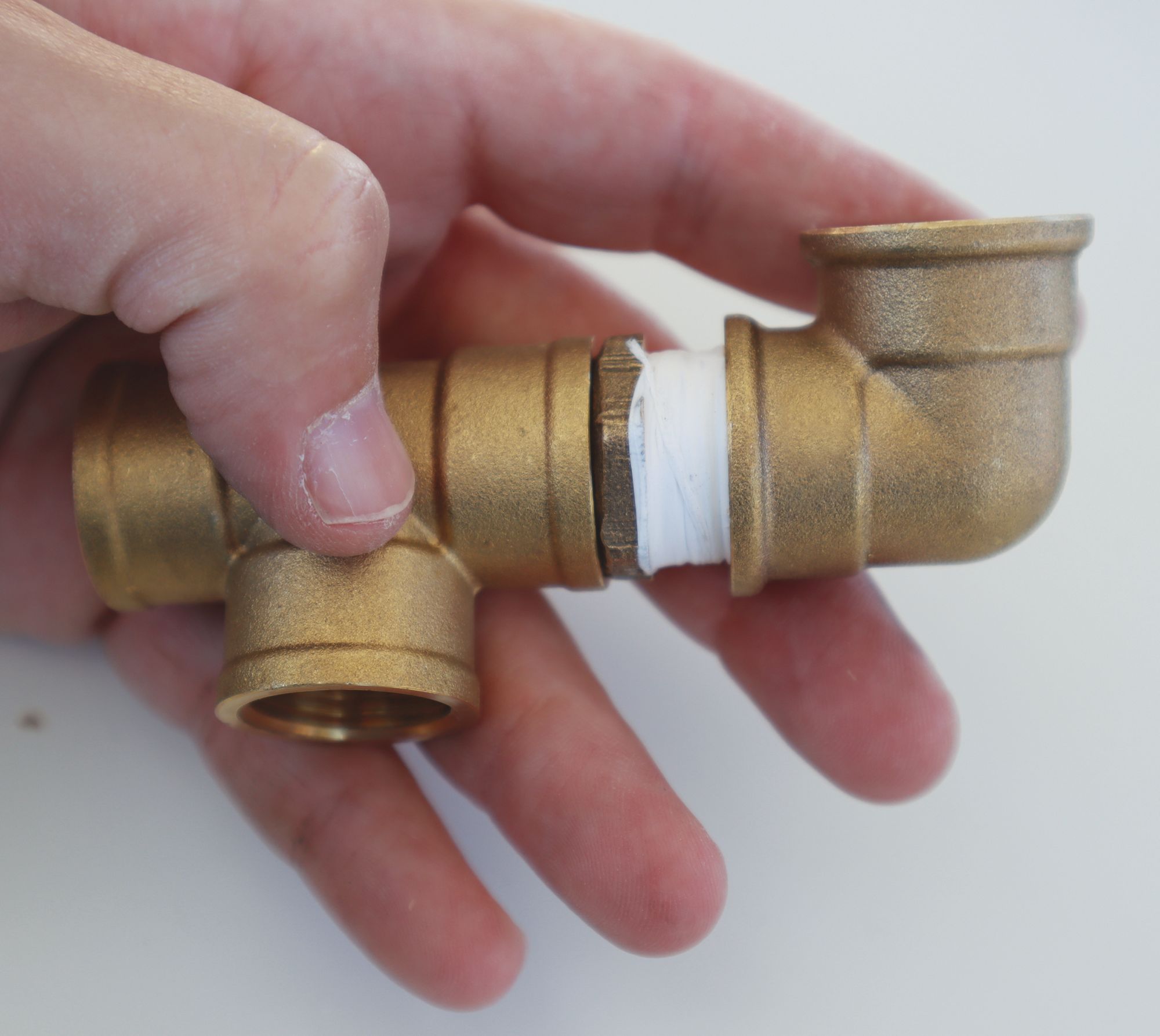 Te de latón RH 3/4” | C6112