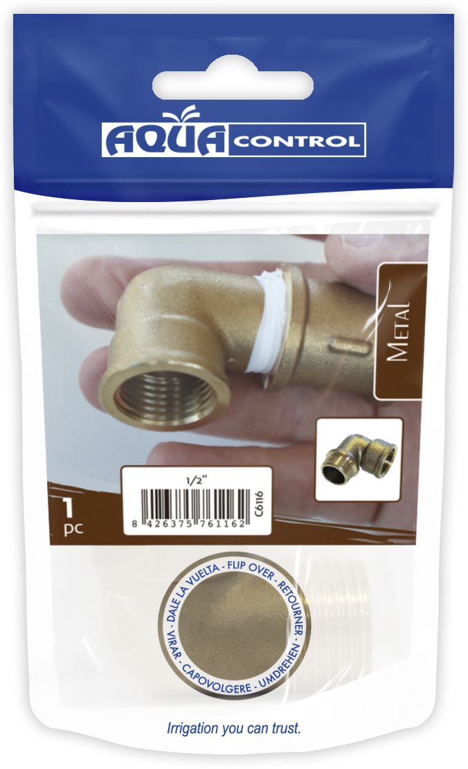 Manguito de latón RH 1/2” | C6116