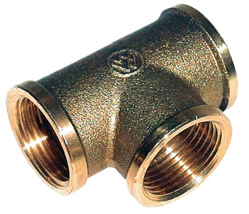 Te de latón RH 3/4” | C6122
